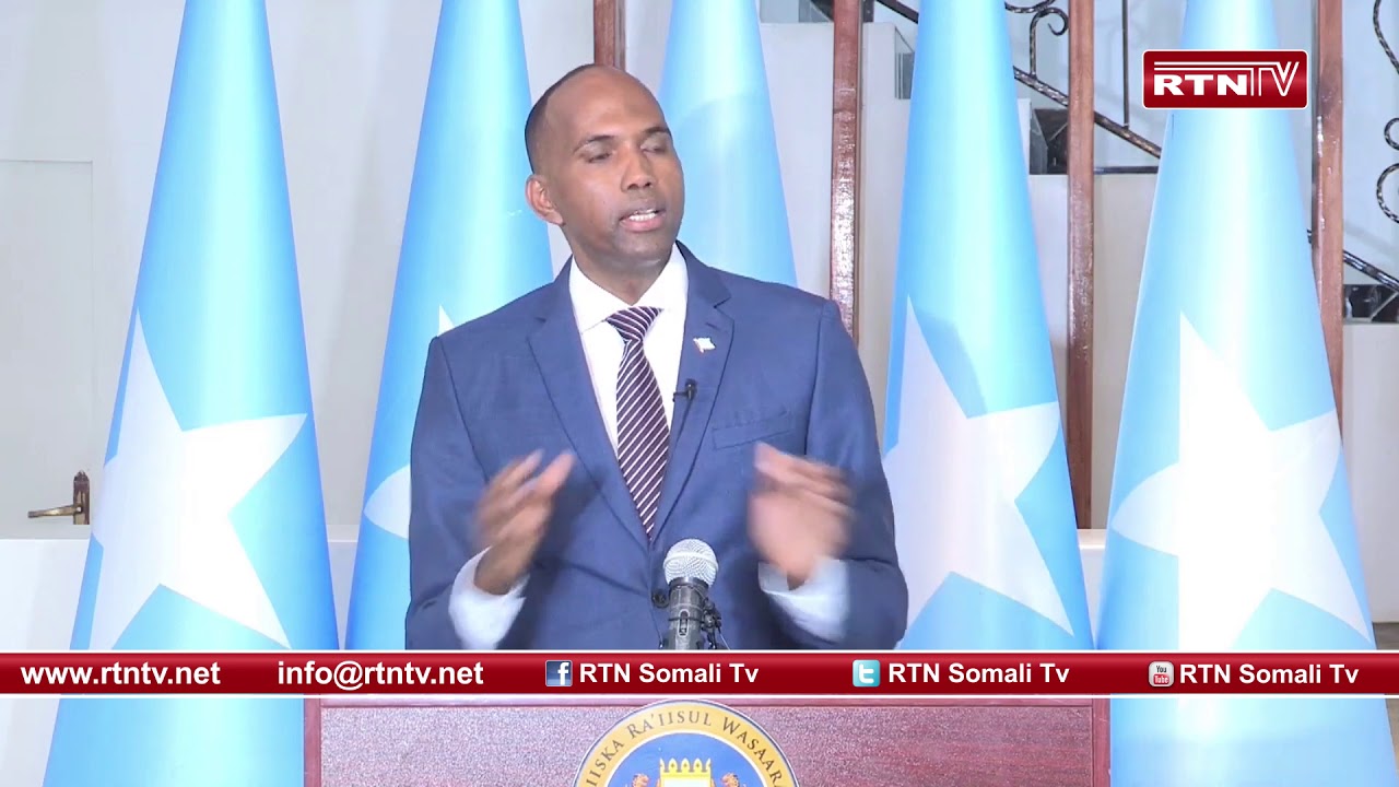 Raiisal Wasaare Xasan Cali Kheyre Deynta lagu lahaa Soomaliya maanta ayaa laga Cafiyey