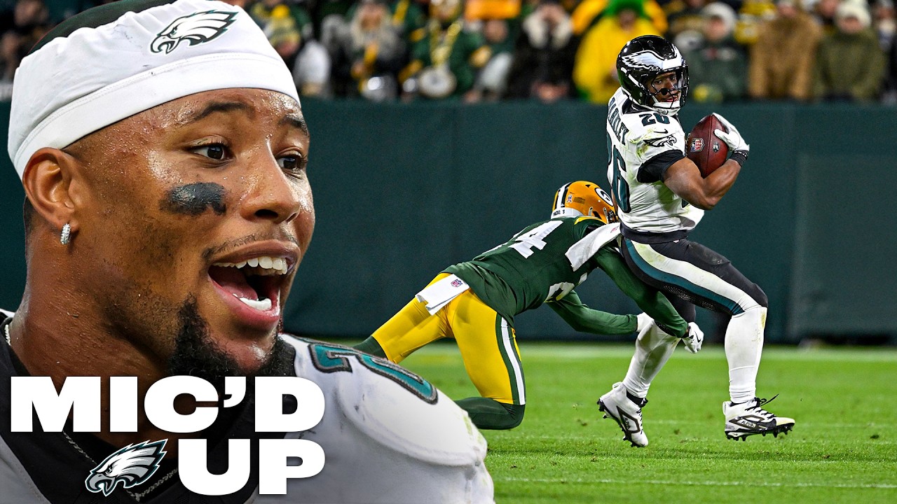 Saquon Barkley Mic'd Up in GRITTY Win vs Green Bay Packers