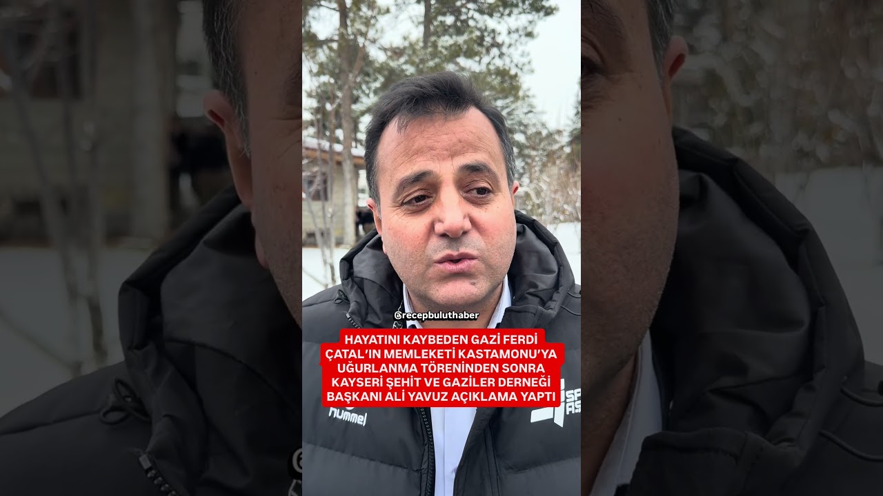 🔴#SONDAKİKA KAYSERİ ŞEHİT VE GAZİLER DERNEĞİ BAŞKANI ALİ YAVUZ A&Ccedil;IKLAMA YAPTI #kayseri #ferdi&ccedil;atal