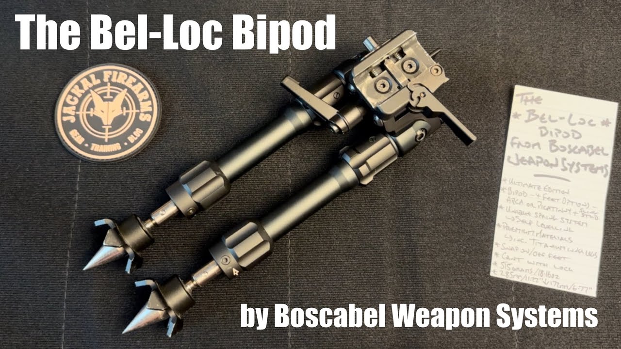 The Bel-Loc Bipod from Boscabel Weapon Systems | Table Top Gear Review