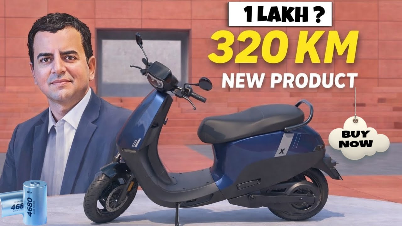BIGGEST EV Launched 😳- OLA S1X+ 5.2 Kwh 320 Km Range | Ola S1 X plus 5.2 kwh 