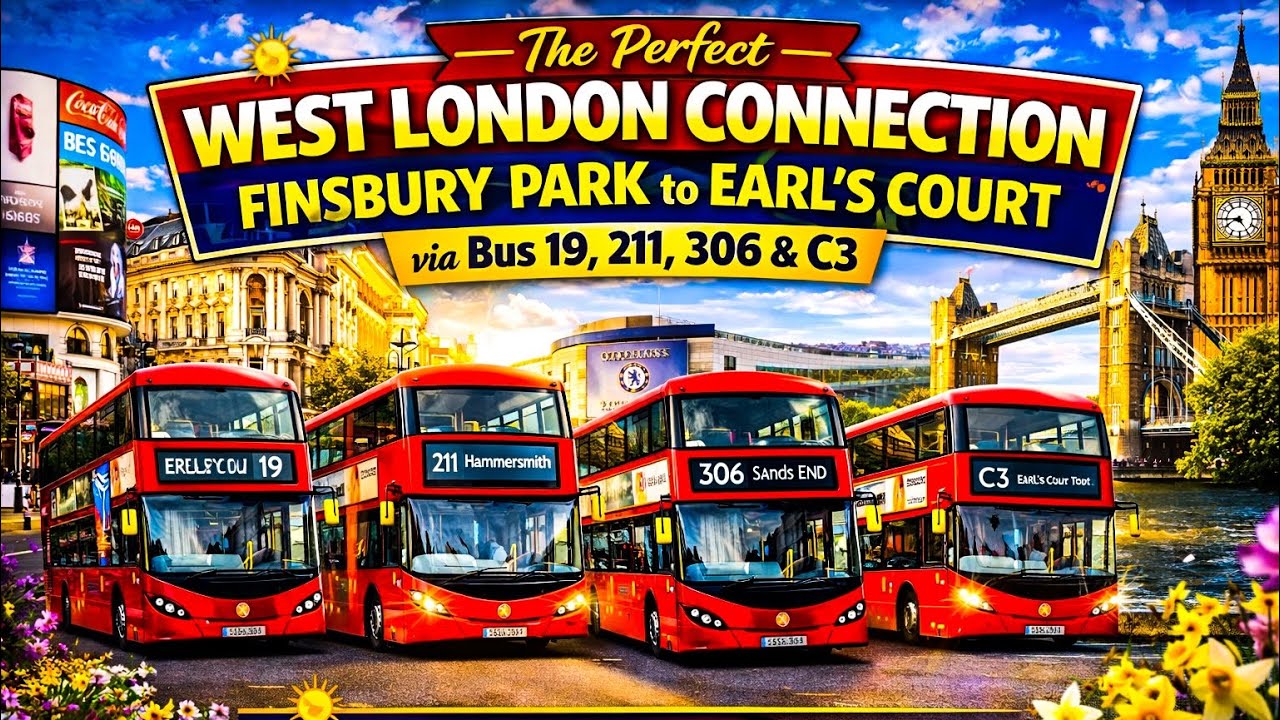 🚌 The Perfect West London Connection: Finsbury Park to Earl's Court Tesco