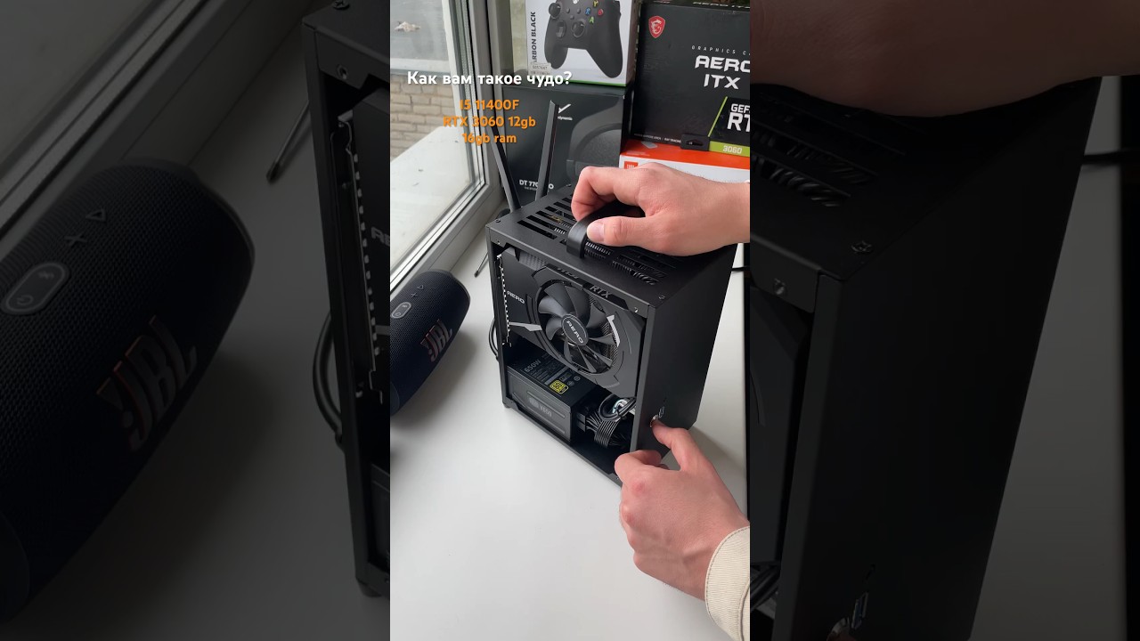 Ультра-компактный игровой ПК / Xbox Series S - на максималках🔥/ SFF PC