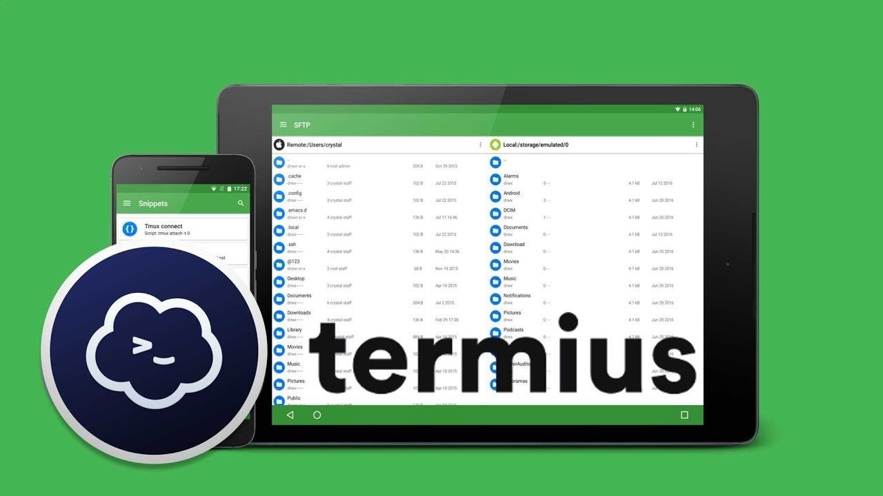 Termius установка на смартфоне | телефоне бесплатно