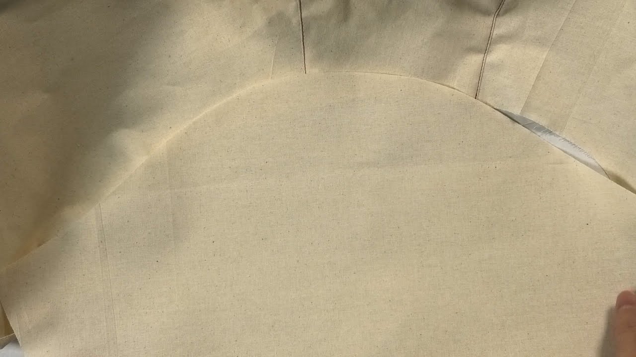 オープンカラーシャツ　袖付けから脇縫い　opencallorshirt sleeve
