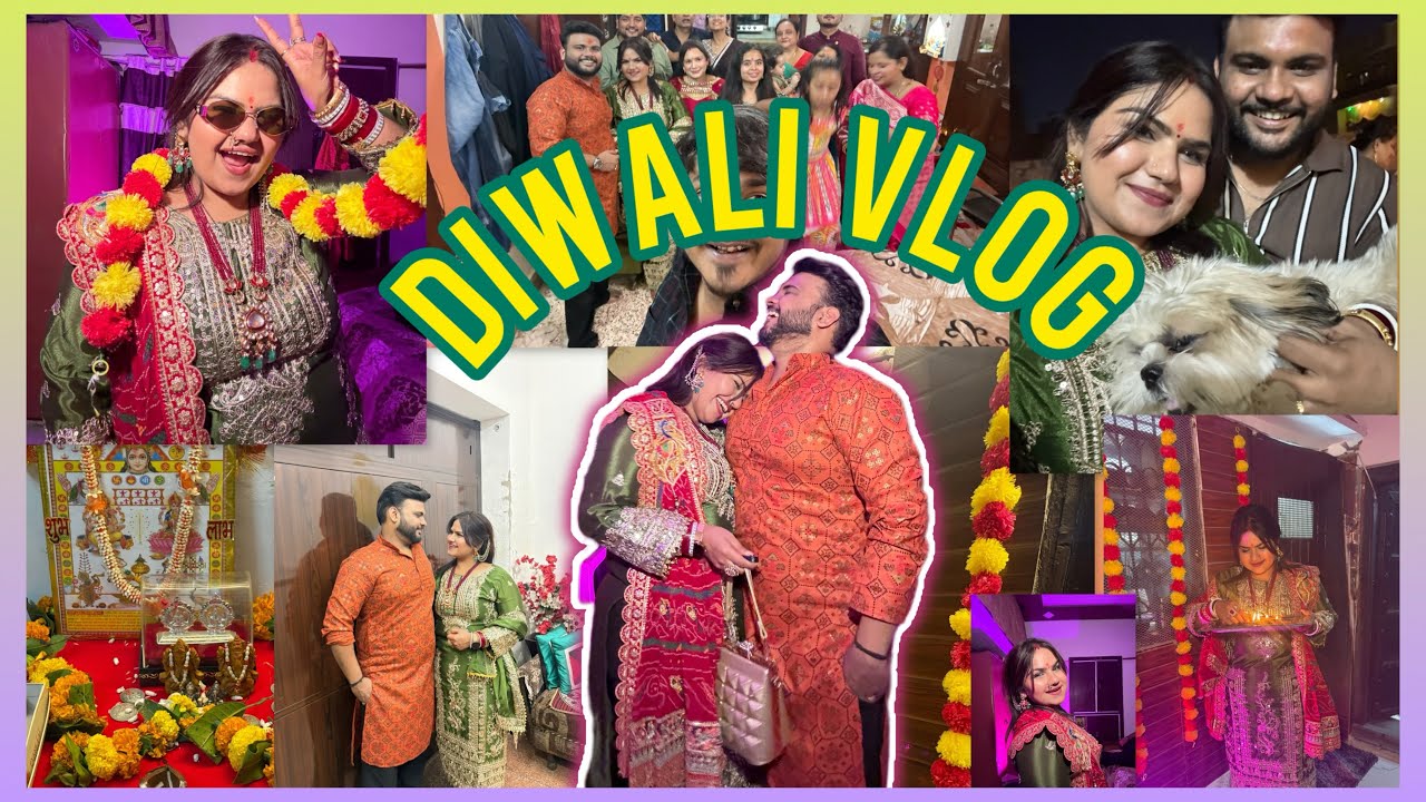 Packing, Hometown, Travel & Celebration🌸 | Our First Diwali After Shaadi in Firozabad🧨| Couple Vlog 