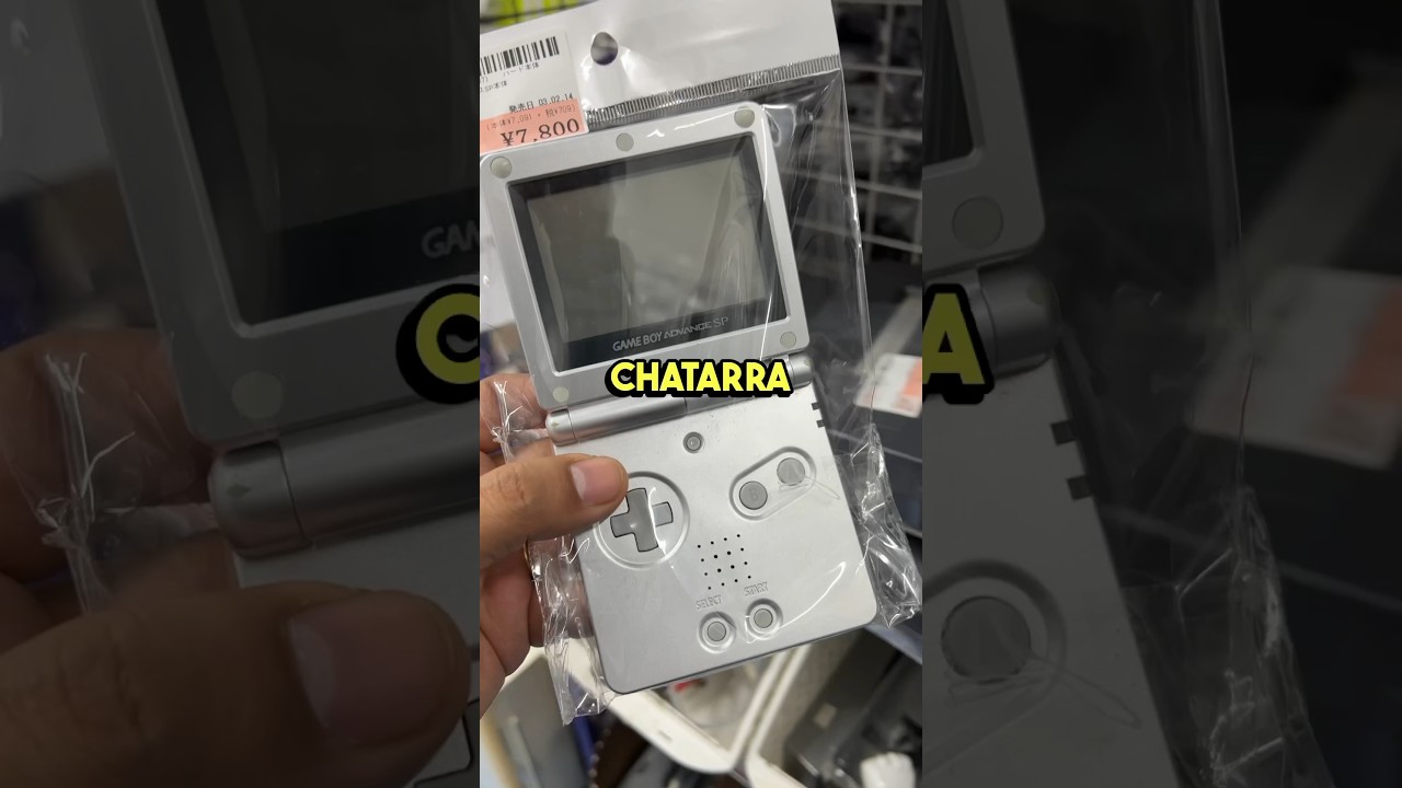 Es chatarra o vale la pena? 7,800&yen; por una game boy advance en Tokyo #gameboy #akihabara #nintendo