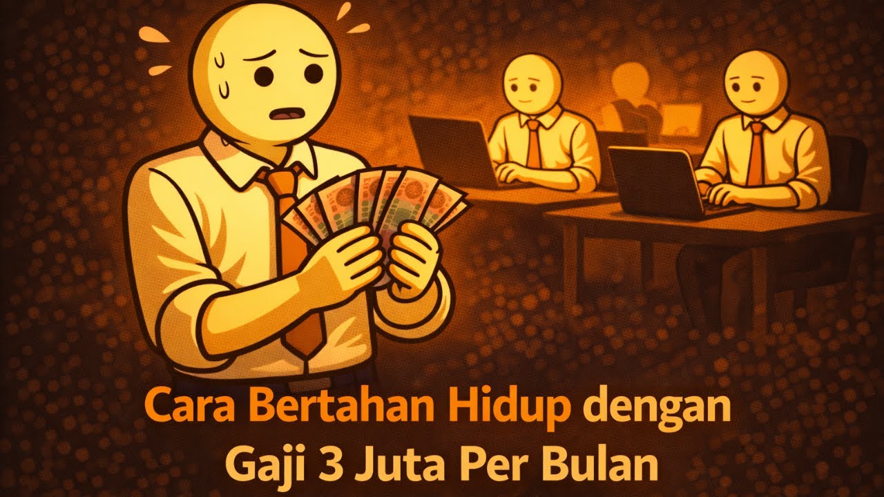 Cara Bertahan Hidup dengan Gaji 3 Juta Per Bulan | Tonton Supaya Tidak Habis Terus