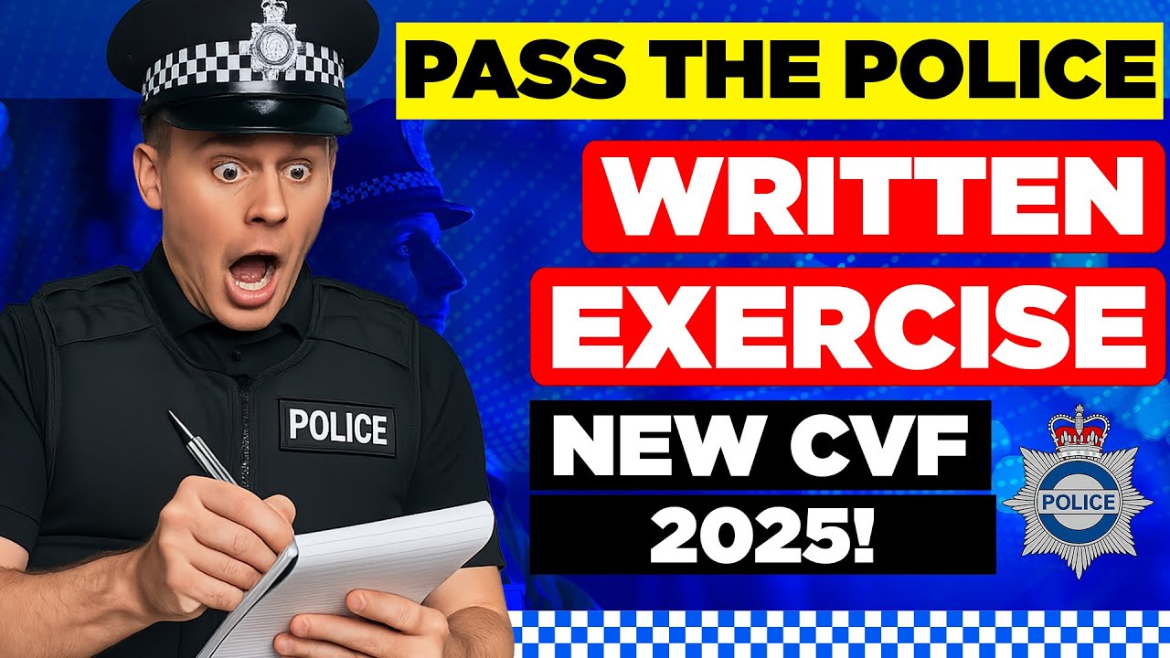 PASS THE POLICE WRITTEN EXERCISE (NEW CVF 2025)