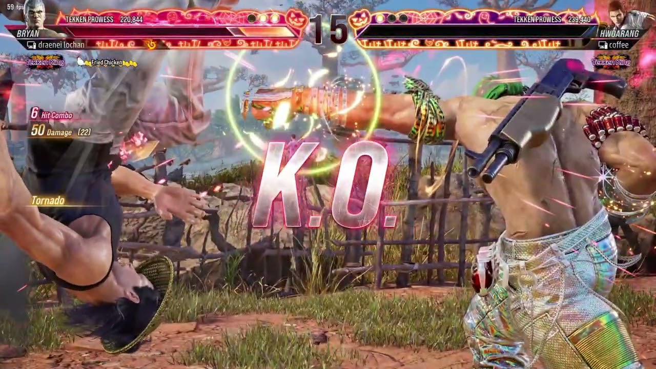 Tekken 8: Bryan VS Hwoarang