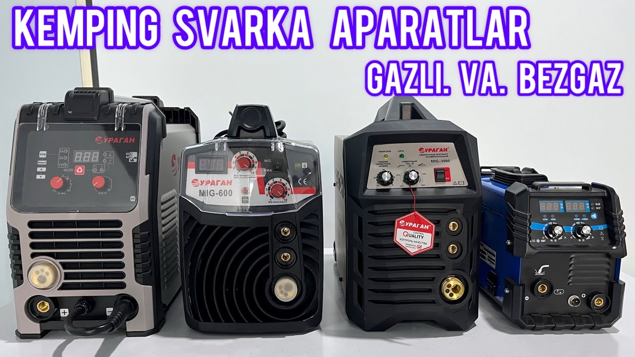 GAZLI va BEZGAZ KEMPING SVARKALAR ✅✅