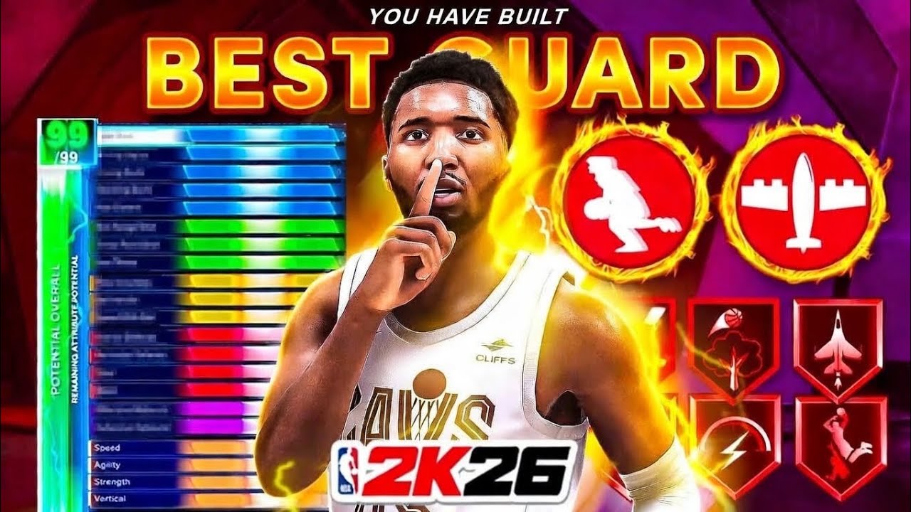 NEW BEST POINT GUARD BUILD in NBA 2K26! 6'4 ALL-AROUND DEMIGOD w/ BEST JUMPER & SIGS