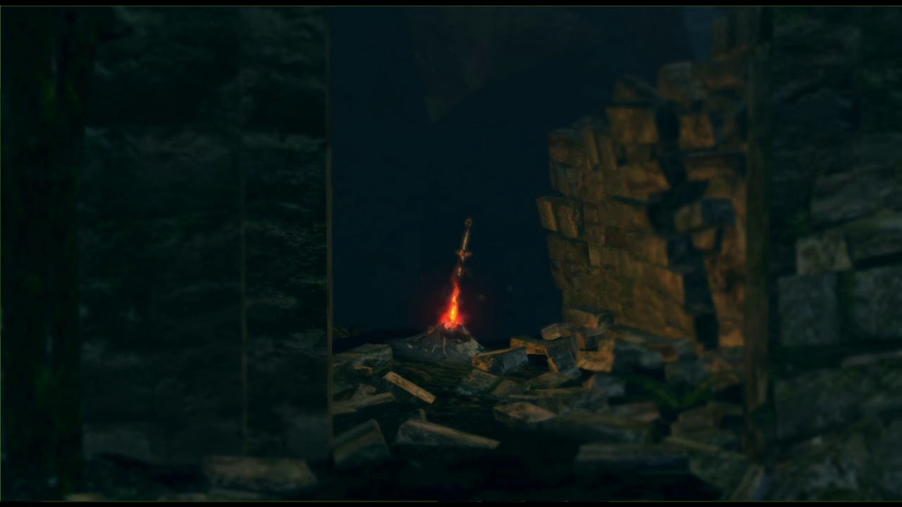Dark Souls Bonfire Ambiance - Darkroot Garden - 10 Hours
