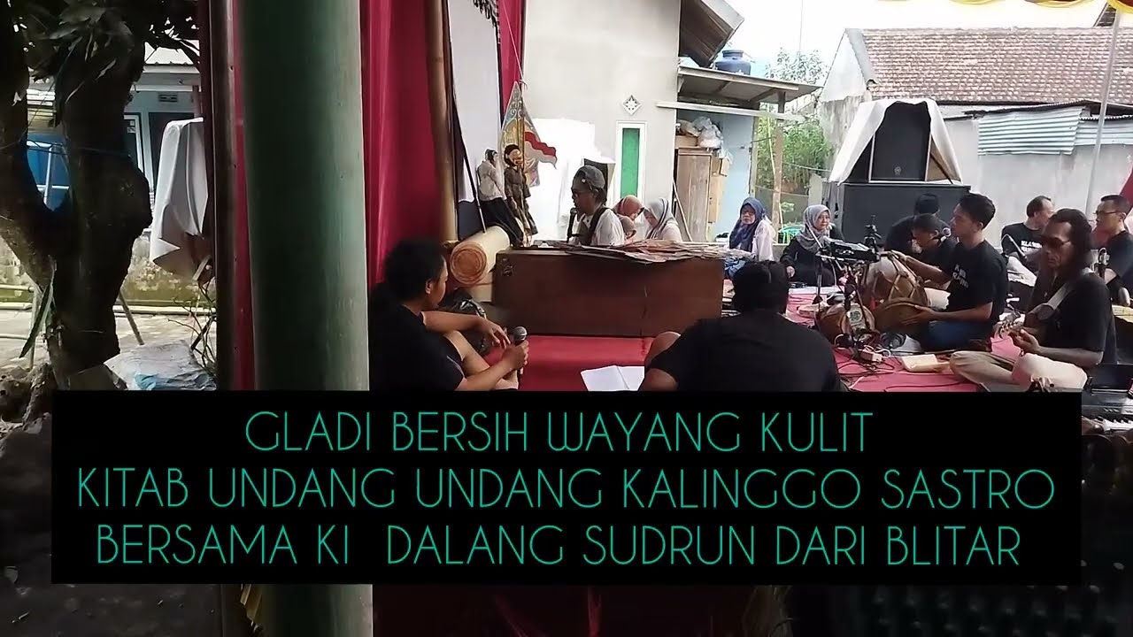 GLADI BERSIH WAYANG KULIT BERSAMA KI DALANG SUDRUN DARI BLITAR #information#isro