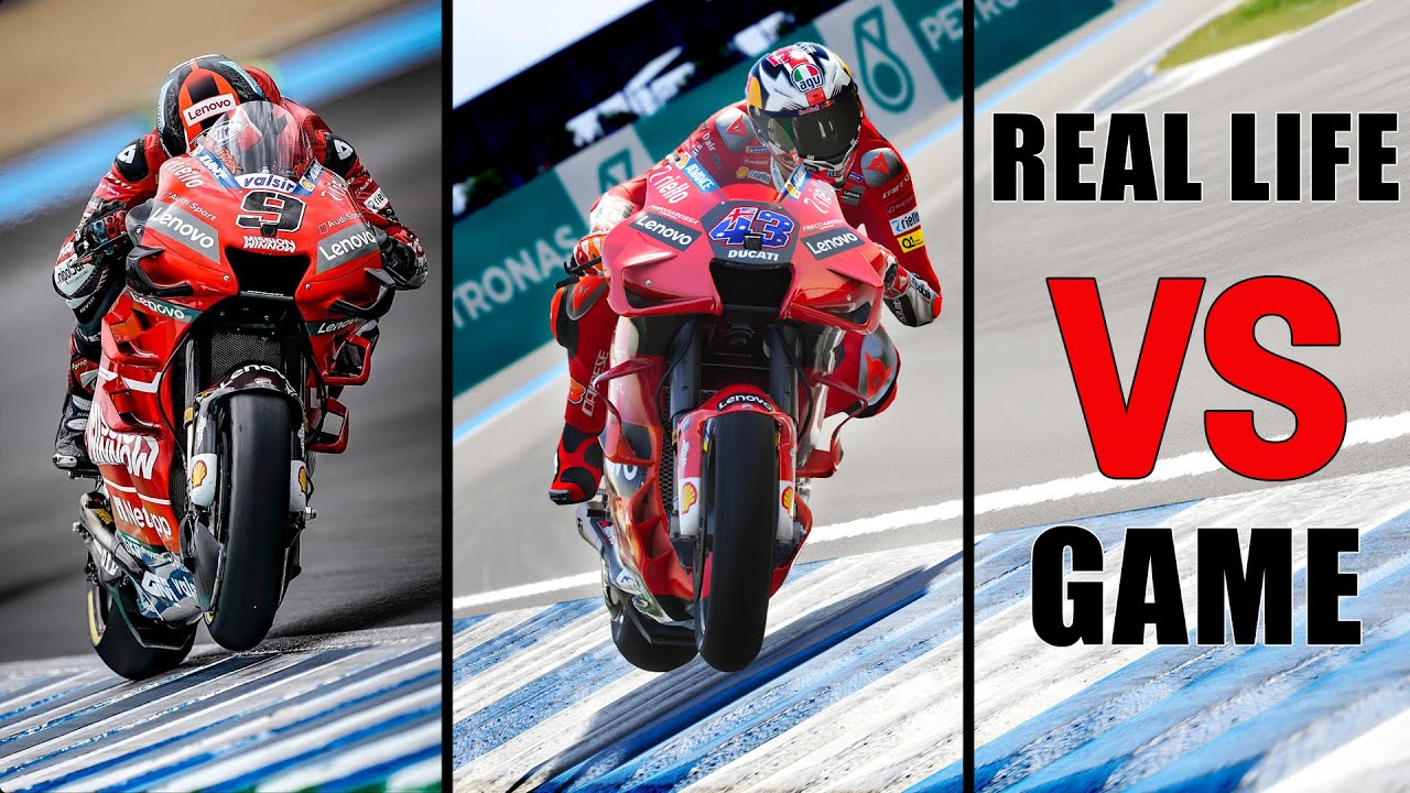 REAL LIFE vs MotoGP 22