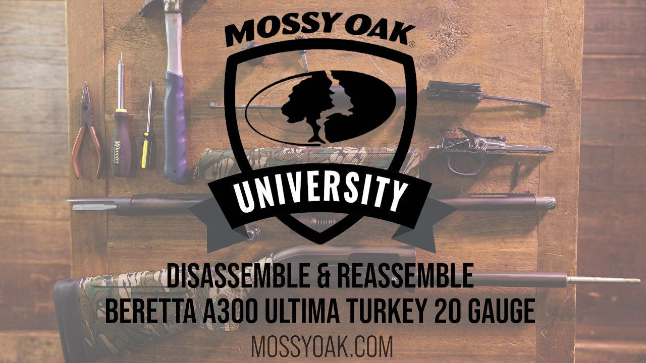 Руководство по разборке пистолета Beretta A300 Ultima 20 калибра