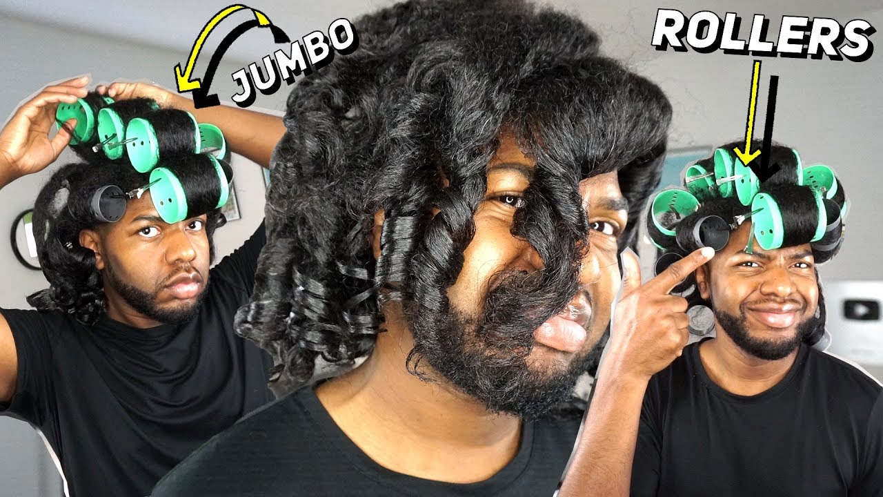 SO, I TRIED A ROLLER SET...