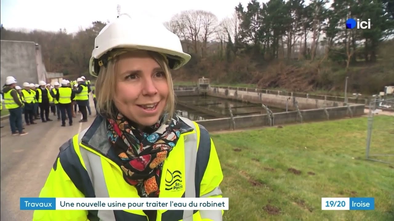 Reportage de France 3 Iroise | Le chantier de Pont-ar-Bled est inauguré