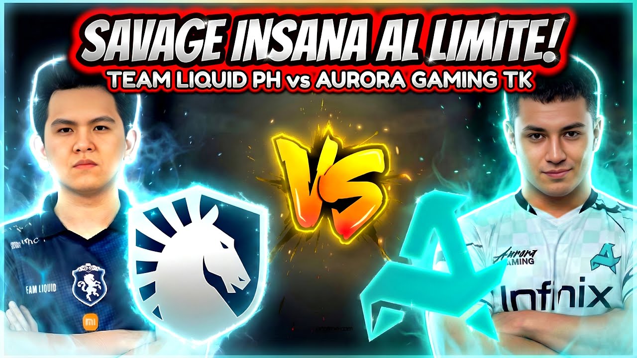 ¡KARLTZY DEBE ACTIVAR EL MODO PRIME PARA GANAR! TEAM LIQUID PH vs AURORA GAMING TK - M7 | MLBB