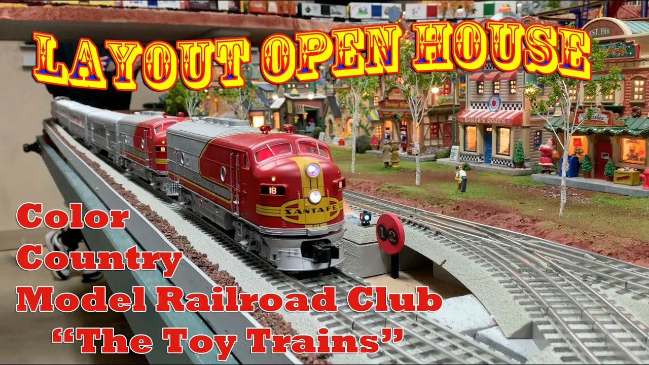 Toy Trains!! The Color Country Model Railroad Open House 2021
