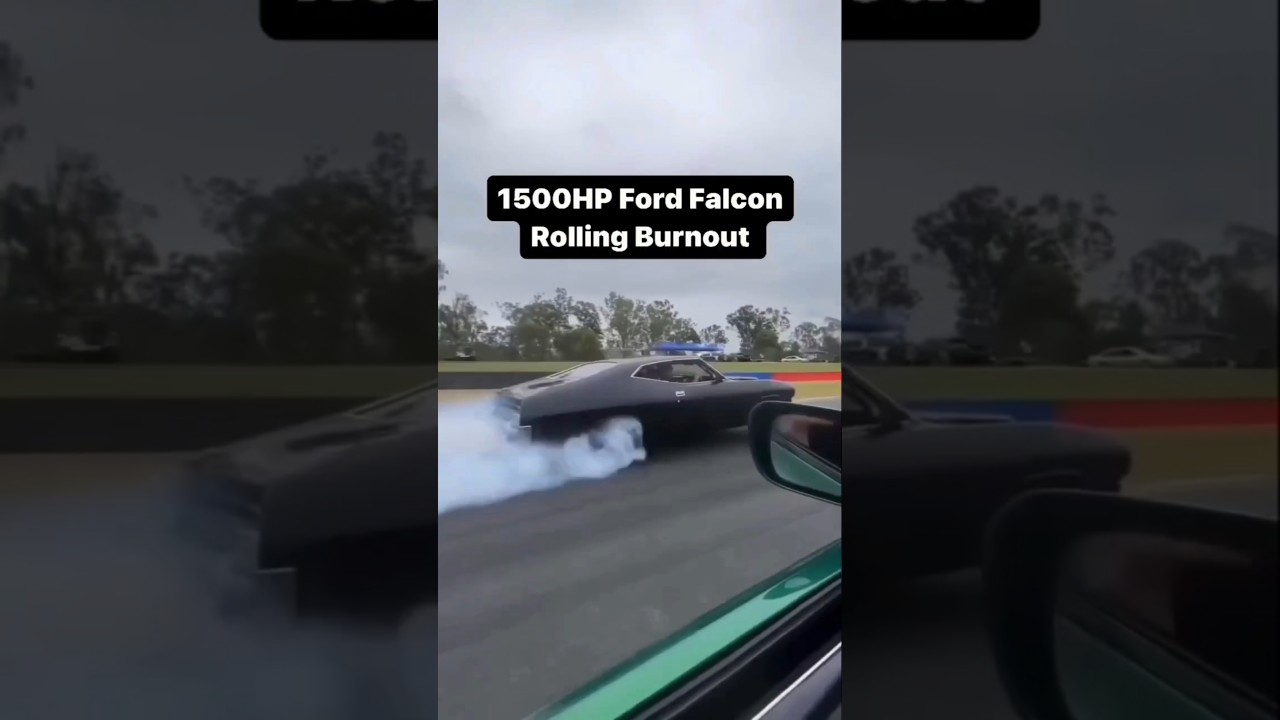 The Ultimate 1500HP Ford Falcon Rolling Burnout!
