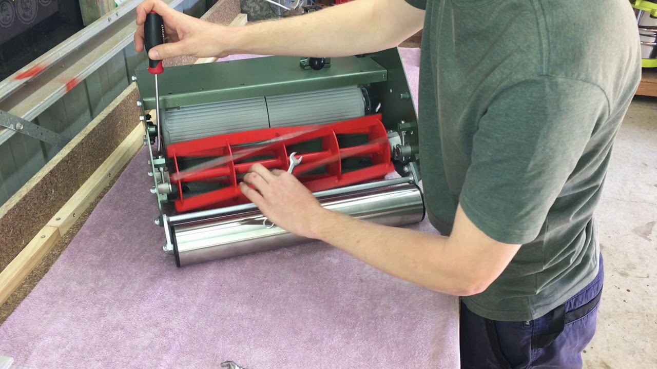 Scott Bonnar - Model 45 - Cutting Reel Install & Set