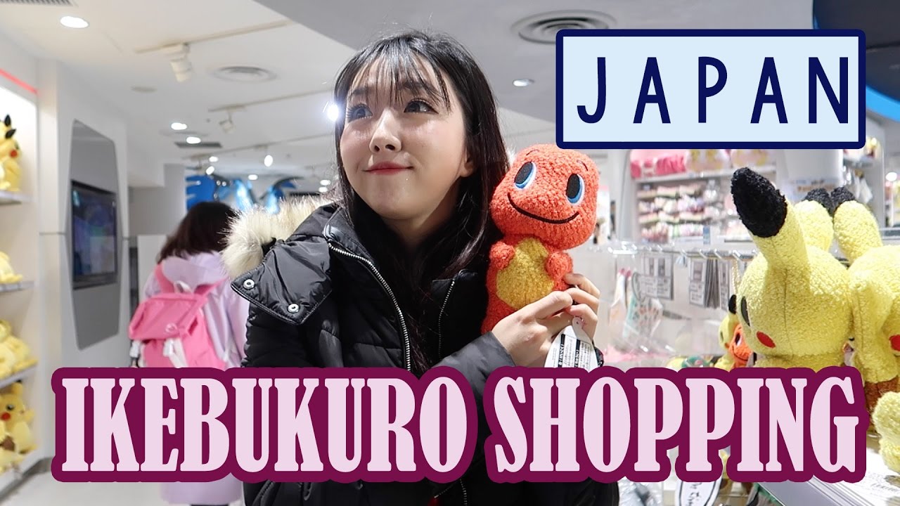 She looks like a Charmander | Shopping in Ikebukuro ft. Sunnydahye