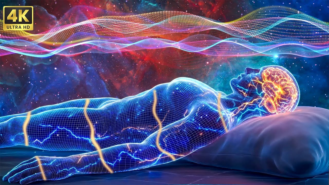 432Hz + 528Hz + 741Hz | The DEEPEST Healing Sleep: Whole Body Regeneration, Relieve Stress
