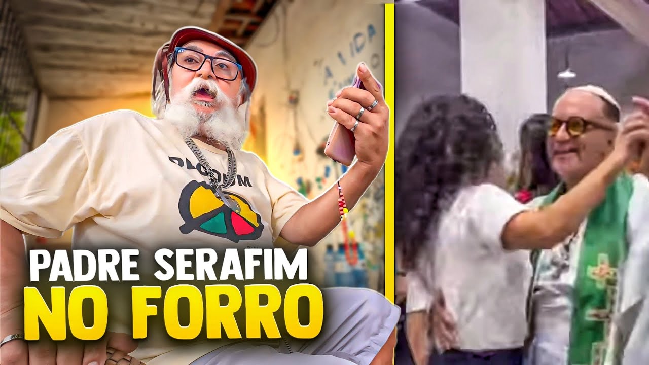 MANETIKIN MOSTROU O VÍDEO DE PADRE SERAFIM DANÇANDO FORRÓ | MANETIKIN