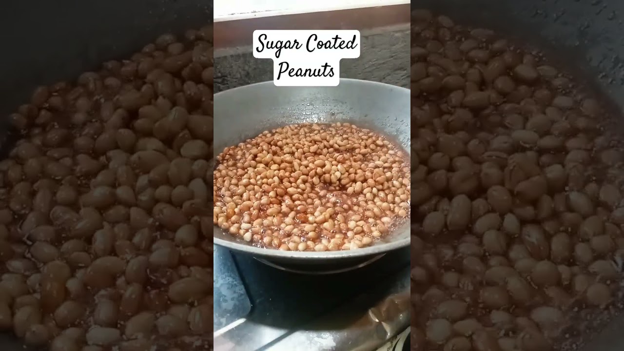 minatamis na mani o candied peanuts #peanutsrecipe #sugarcoated #peanuts #shortsvideo #shorts