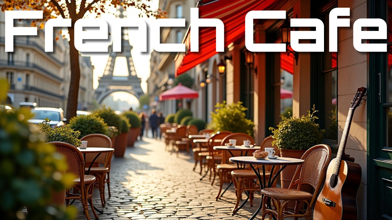 Cafe Parisienne [Full Album] | Sunny French Cafe Music & Acoustic Gypsy Jazz 🥐🚲