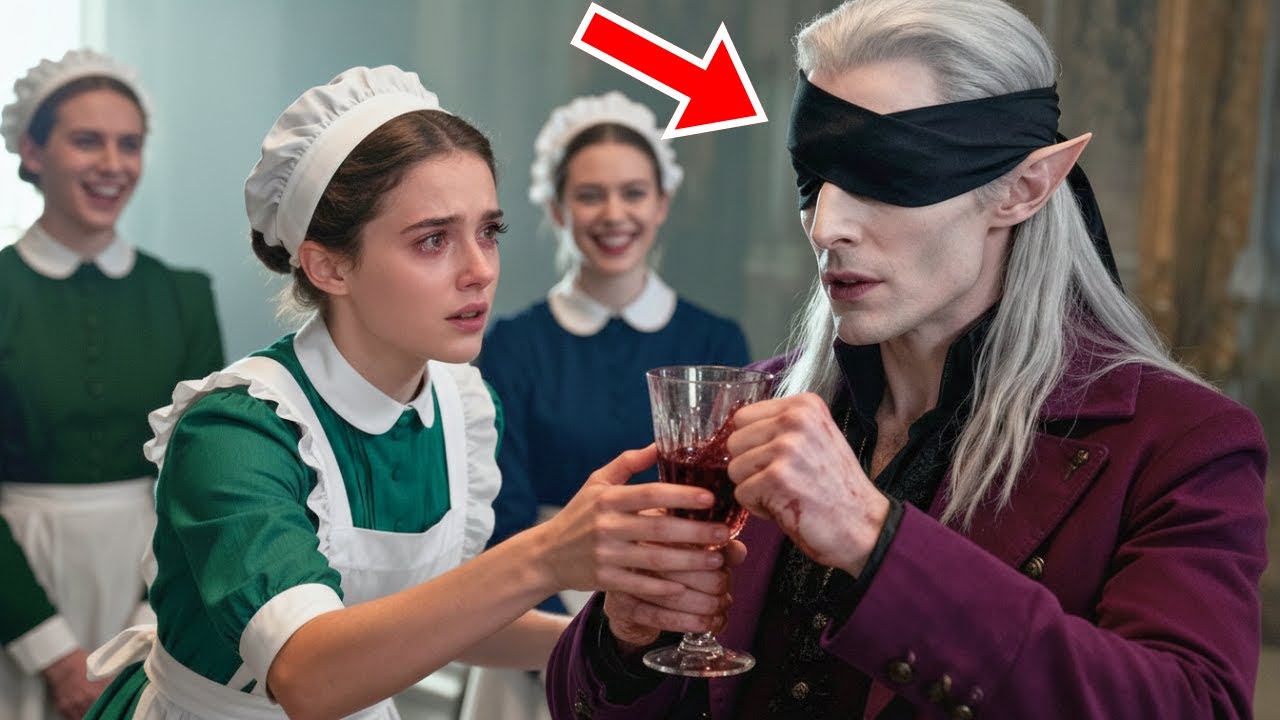 Rey Vampiro finge ser ciego para poner a prueba a su bastón, hasta que su nueva criada lo sorprende