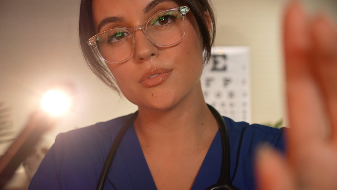 Подробный ASMR-обзор черепных нервов 🧠🩺 (медицинская ролевая игра для сна)