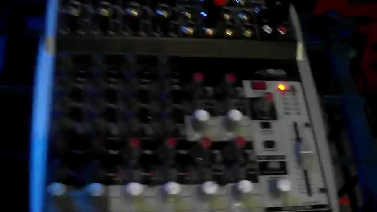 Behringer Q1202USB Unboxing, setup n tryout