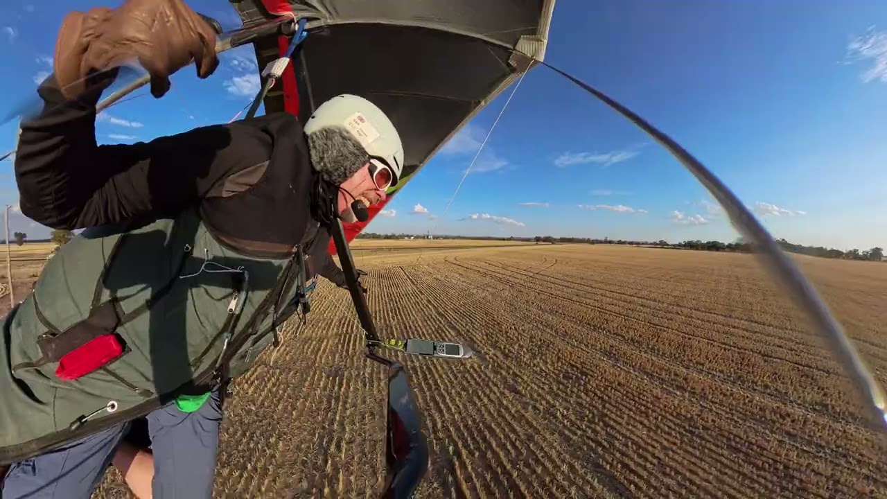 Forbes landing at goal after 207 km