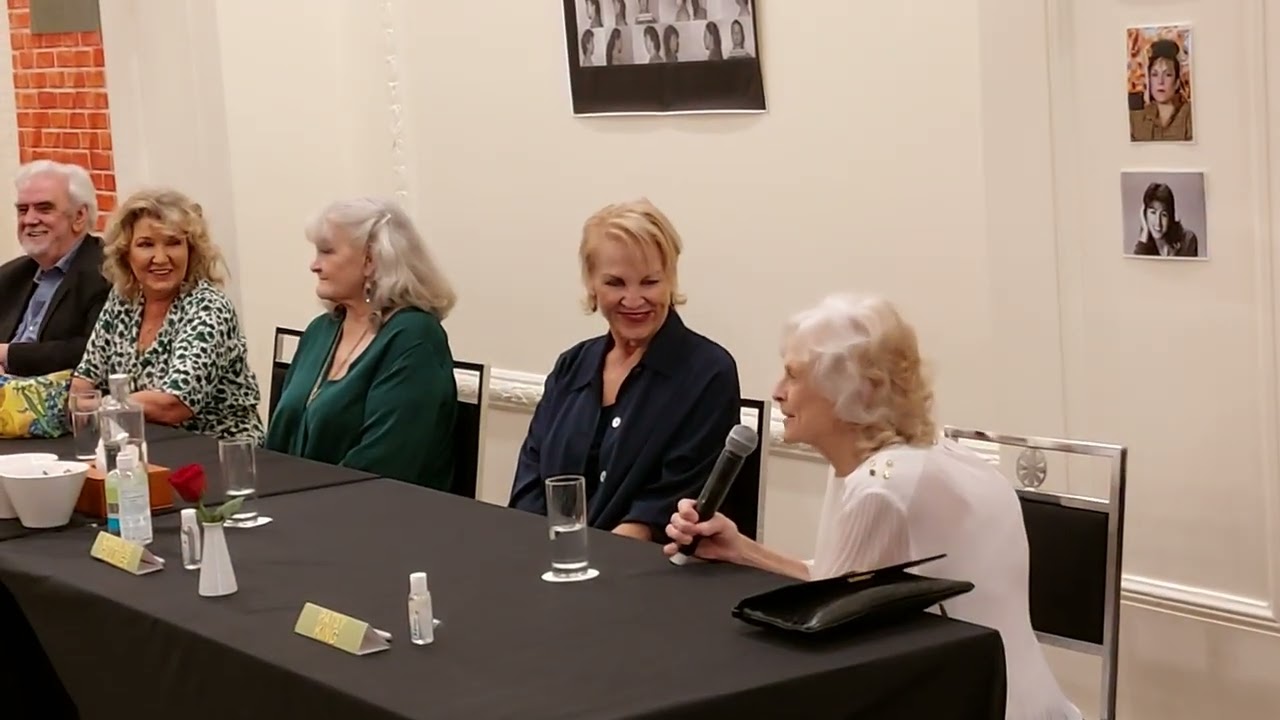 Prisoner Cell Block H - Partners in Crime 2022 party - Patsy King talks about the scripts