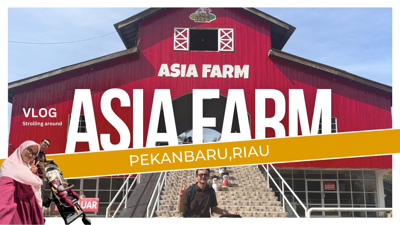 Lanjalan ke ASIA FARM sama bayik, Hits Pekanbaru VLOG