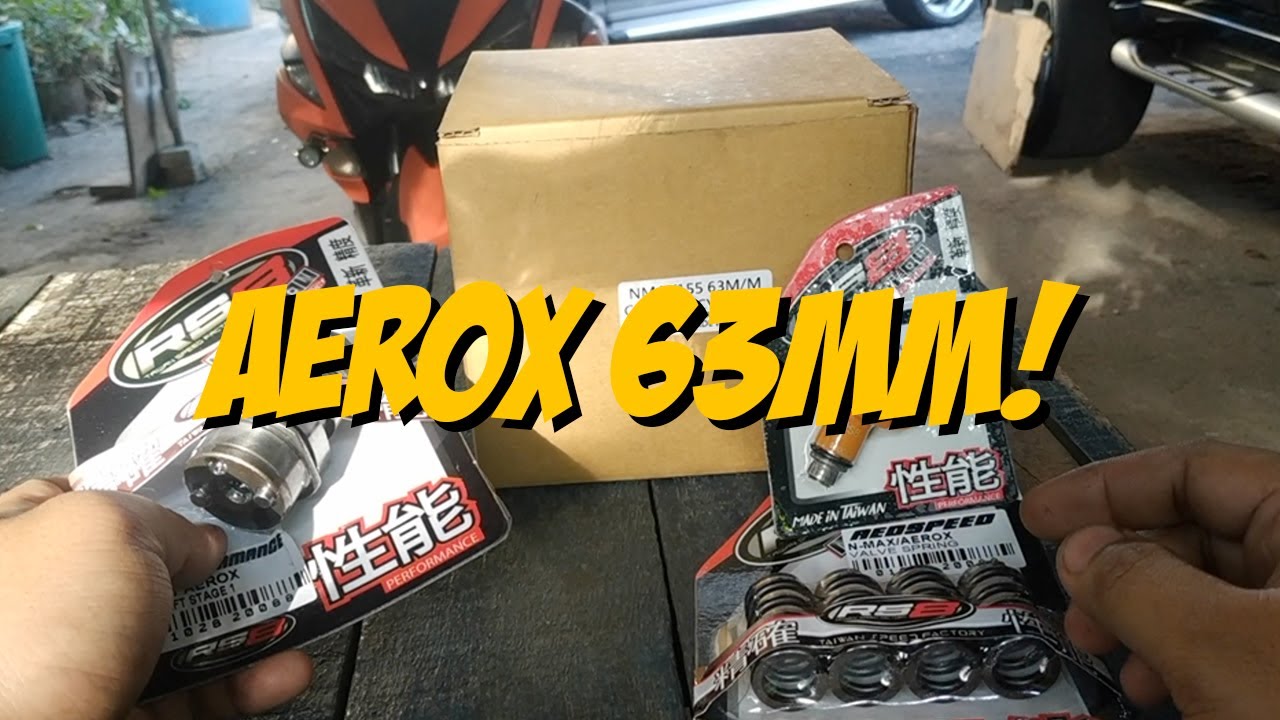 Yamaha Aerox - DIY 180cc bore up! (63mm) | REUPLOAD
