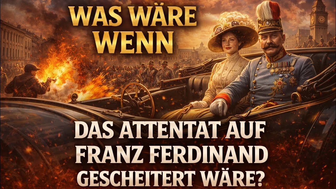 WAS WÄRE, WENN das Attentat auf Franz Ferdinand gescheitert wäre?