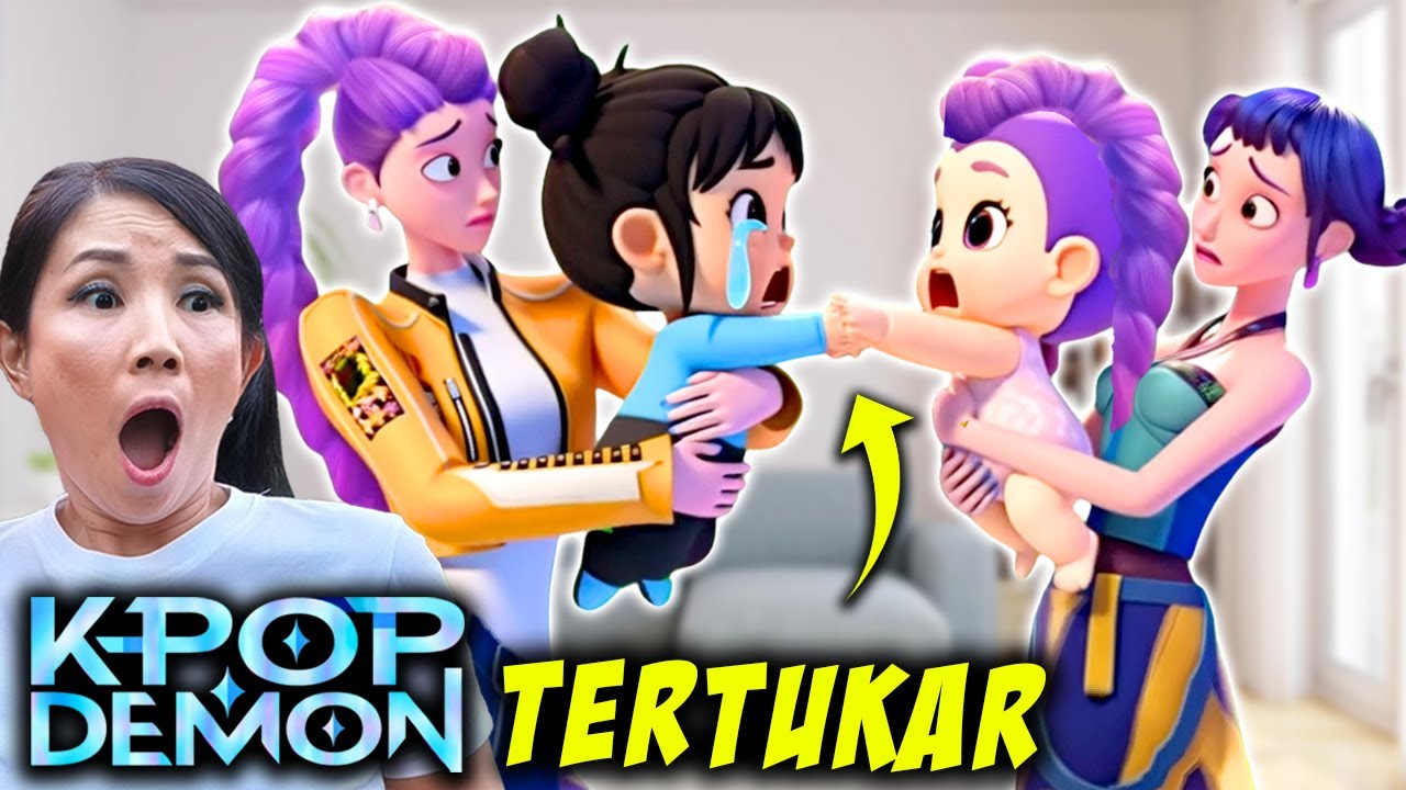 BAYI KPOP DEMON HUNTER NANGIS TERTUKAR ! 24 JAM JAGAIN BAYI RUMI, ZOEY, MIRA PANIK & TAKUT !
