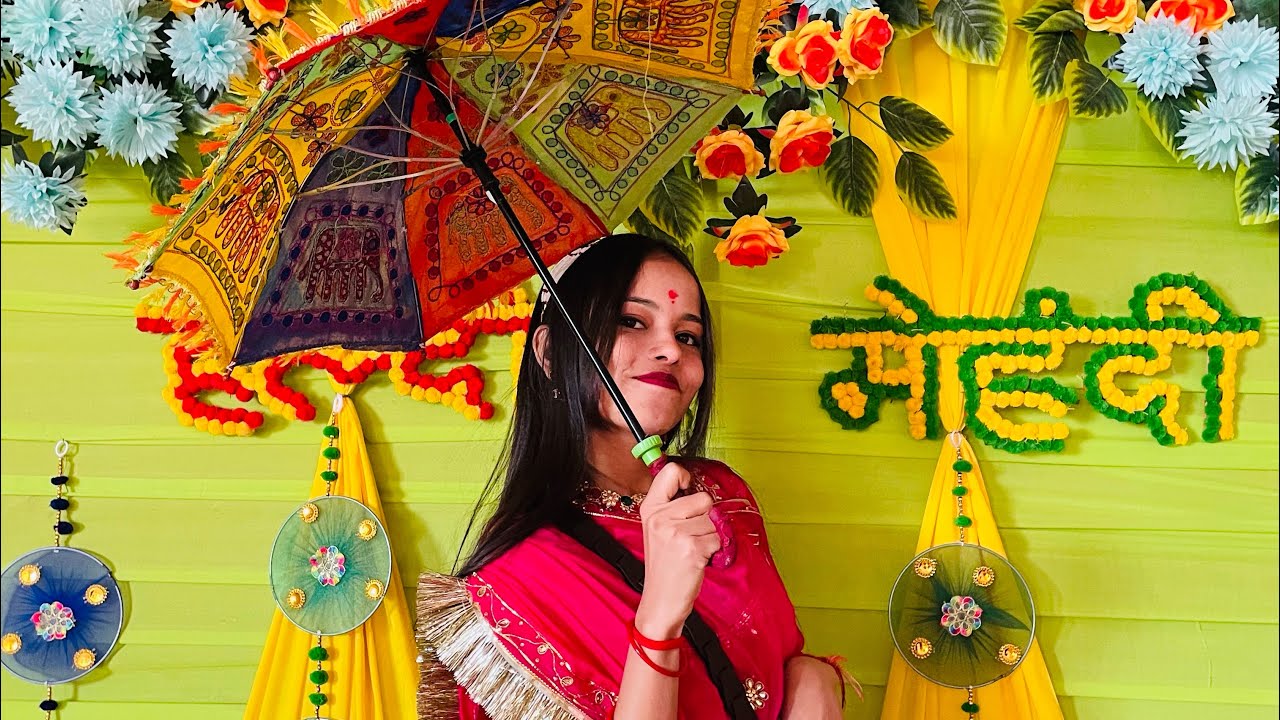 Haldi Lagao re tel chadhao re rajputi haldi ritual  jyoti shekhawat baisa ￼