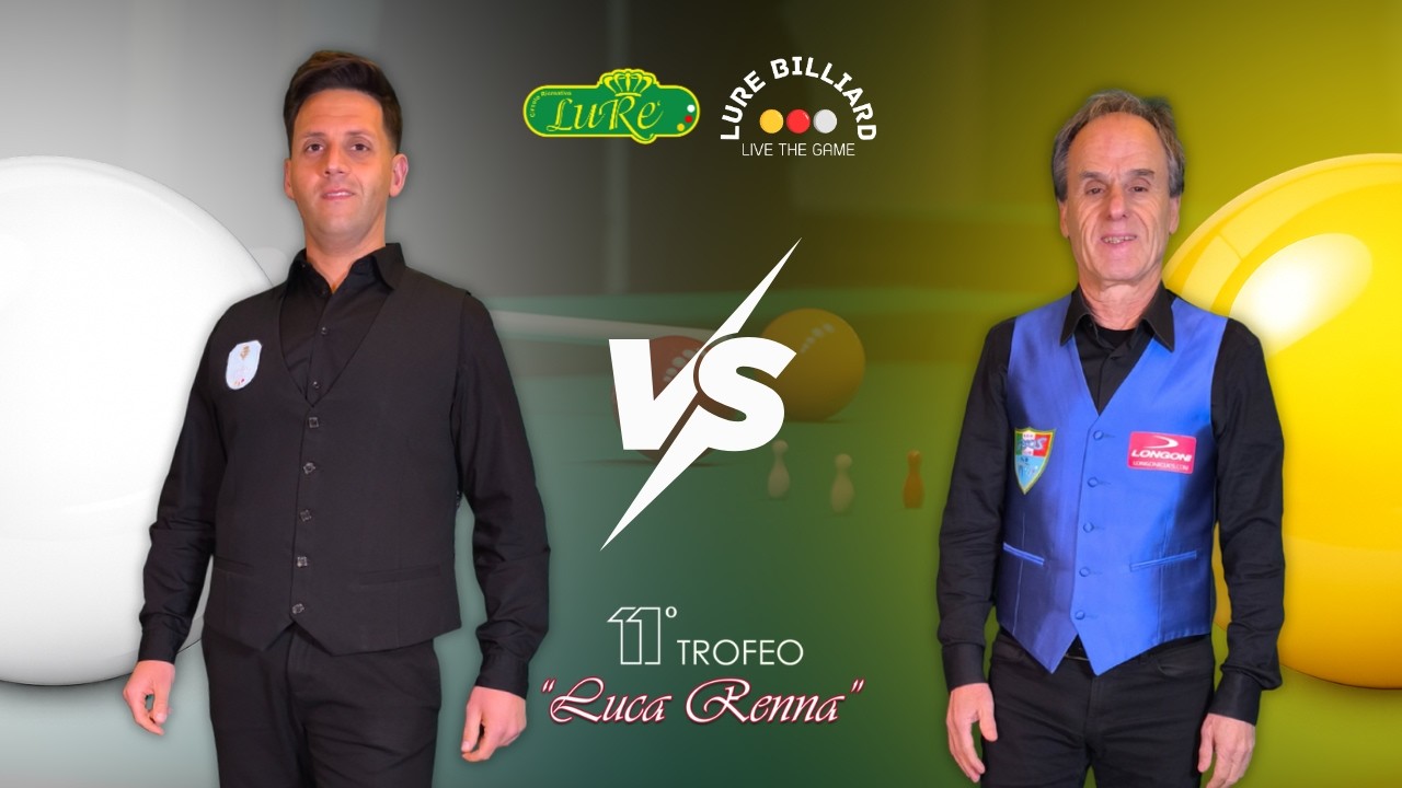 11° Trofeo “Luca Renna” | LUIGI RENNA vs GIANLUCA ZENOBINI