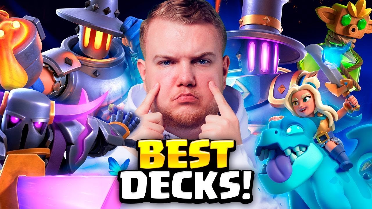 TOP 3 BEST NEW FURNACE (EVOLUTION) DECKS IN CLASH ROYALE!