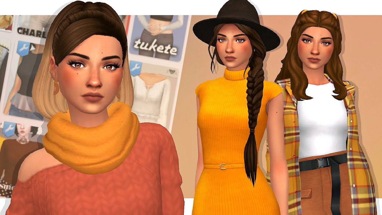 BEST FALL CC FINDS 🍂 | Sims 4 Custom Content Showcase (Maxis Match)
