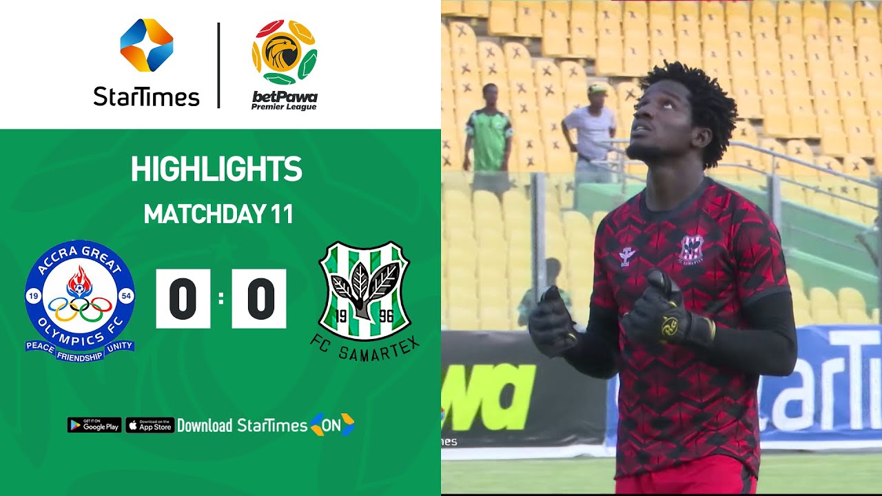 Accra Great Olympics 0 : 0 FC Samartex | Highlights | betPawa Premier League