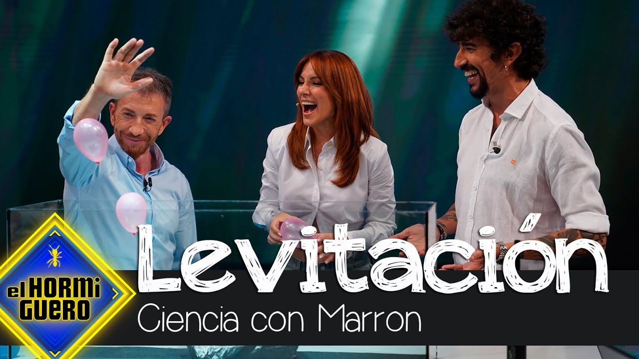 Edurne alucina con el experimento más mágico de Marron - El Hormiguero