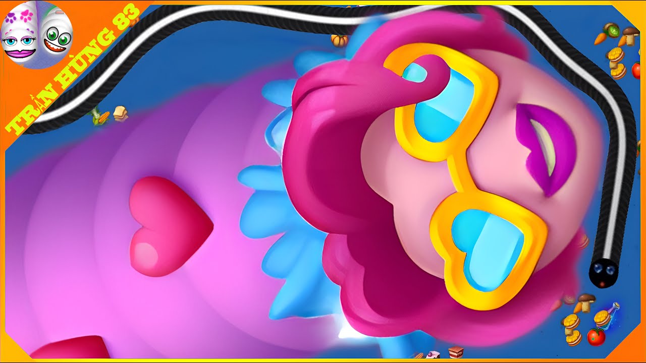 🐍WORMSZONE.IO | GIANT SLITHER SNAKE TOP 01 / Epic Worms Zone Best Gameplay! | Trần Hùng 83