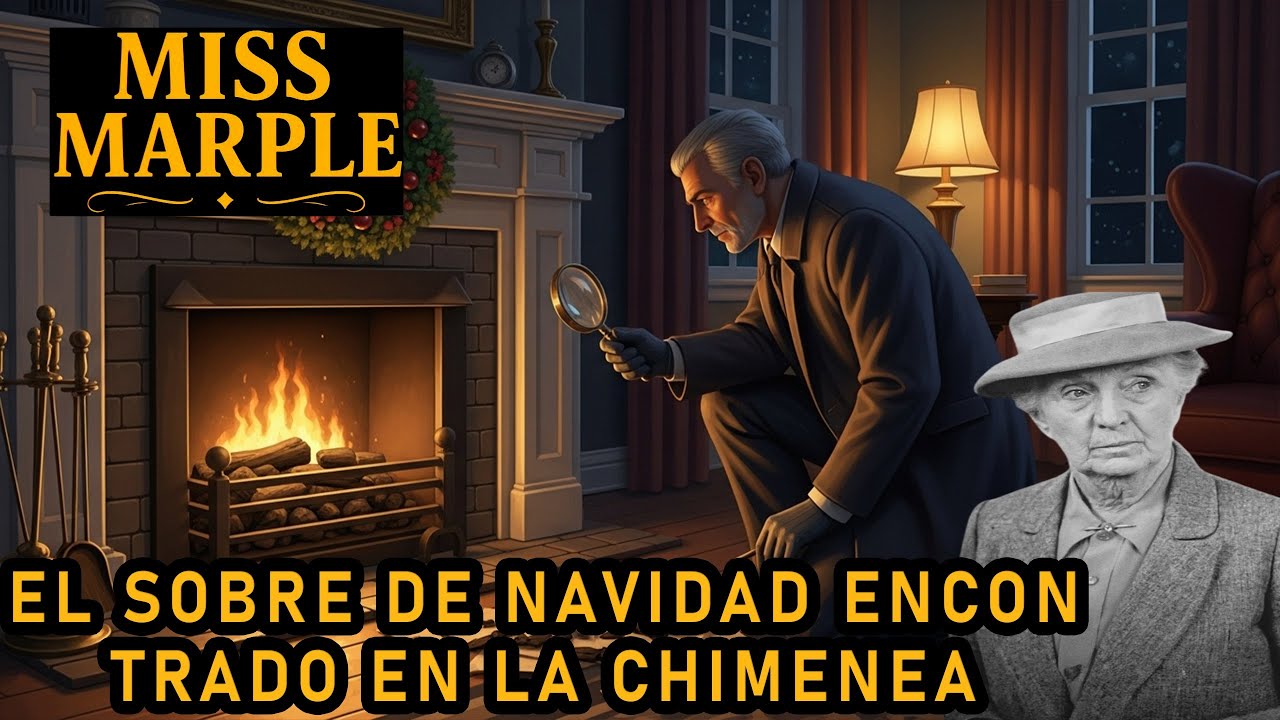 El sobre de Navidad encontrado en la chimenea | Un misterio de Miss Marple
