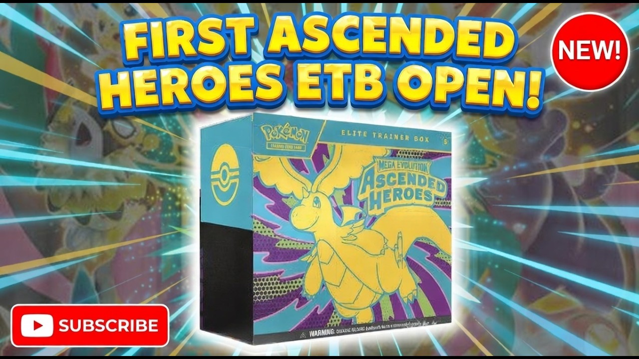 Our First Ascended Heros ETB rip