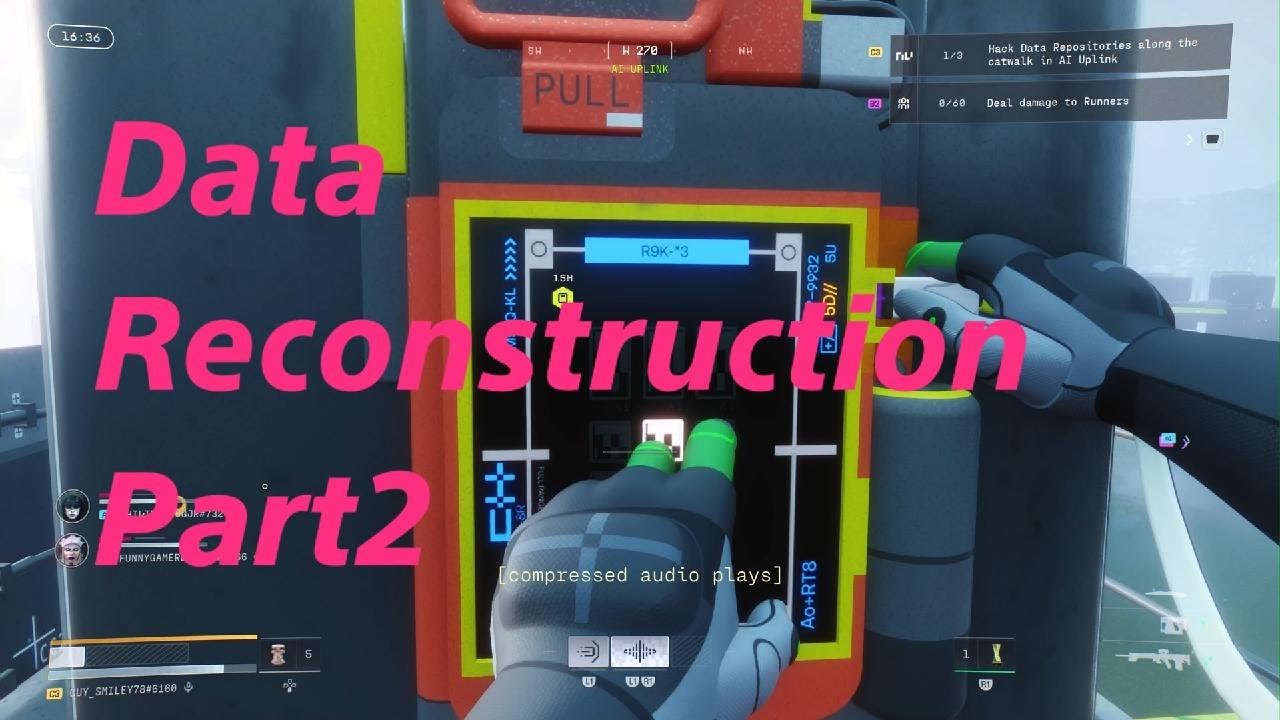 Marathon W/Strangers: Data Reconstruction pt2